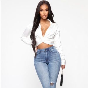 BRAND NEW FASHION NOVA ANKLE JEANS Size 11